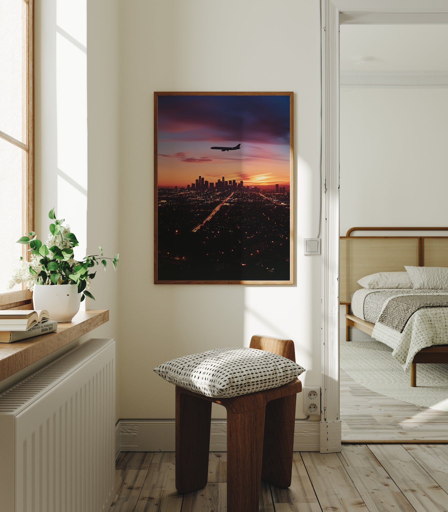 Los Angeles Poster - Nostalgia flight