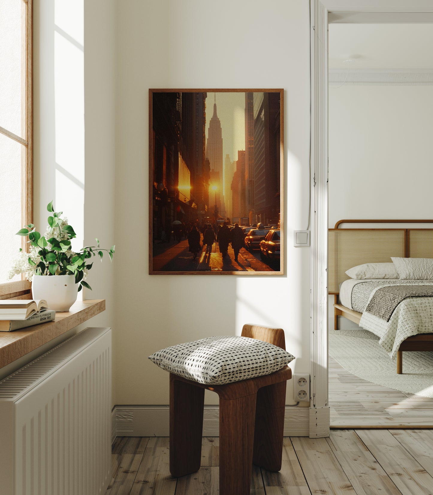 New York Poster - Street view