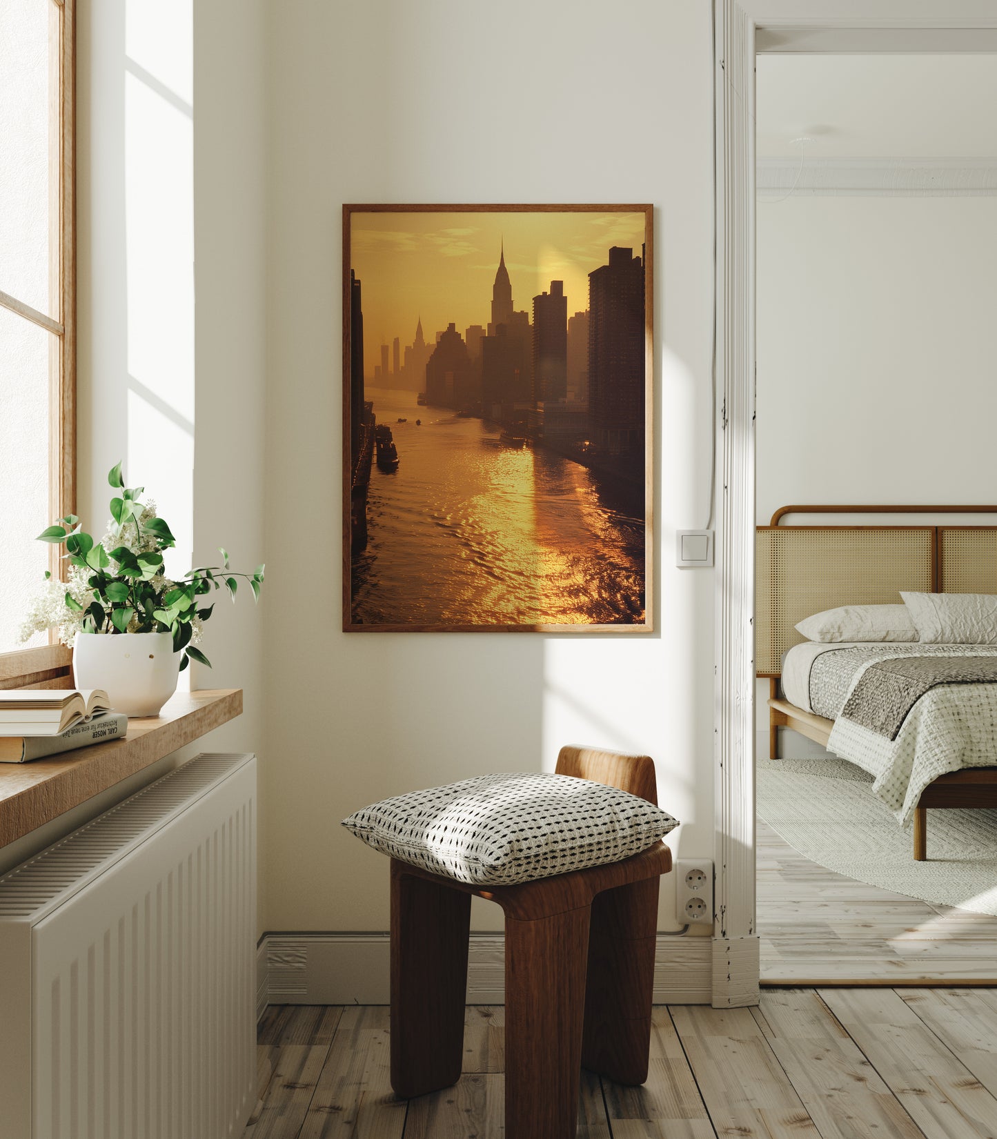 New York Poster - Hudson view