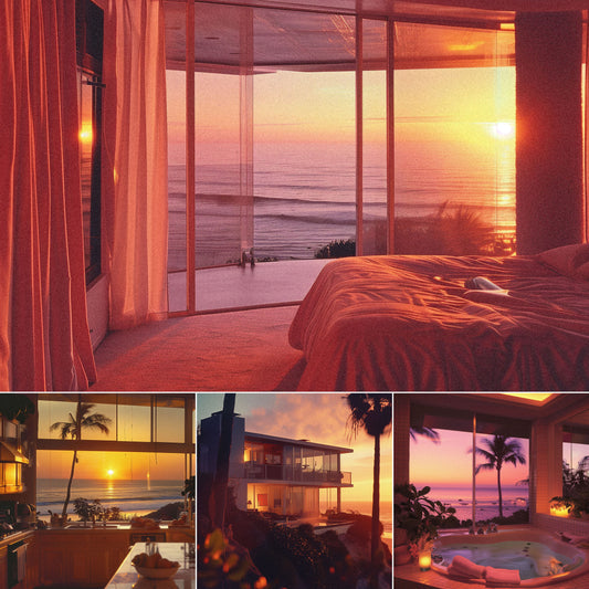 80s MALIBU APARTMENT INTERIOR - IMAGE PACK