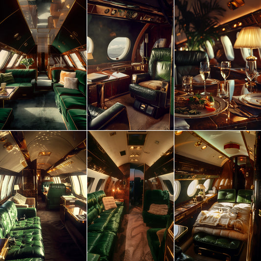 80s PRIVATE JET - IMAGE PACK