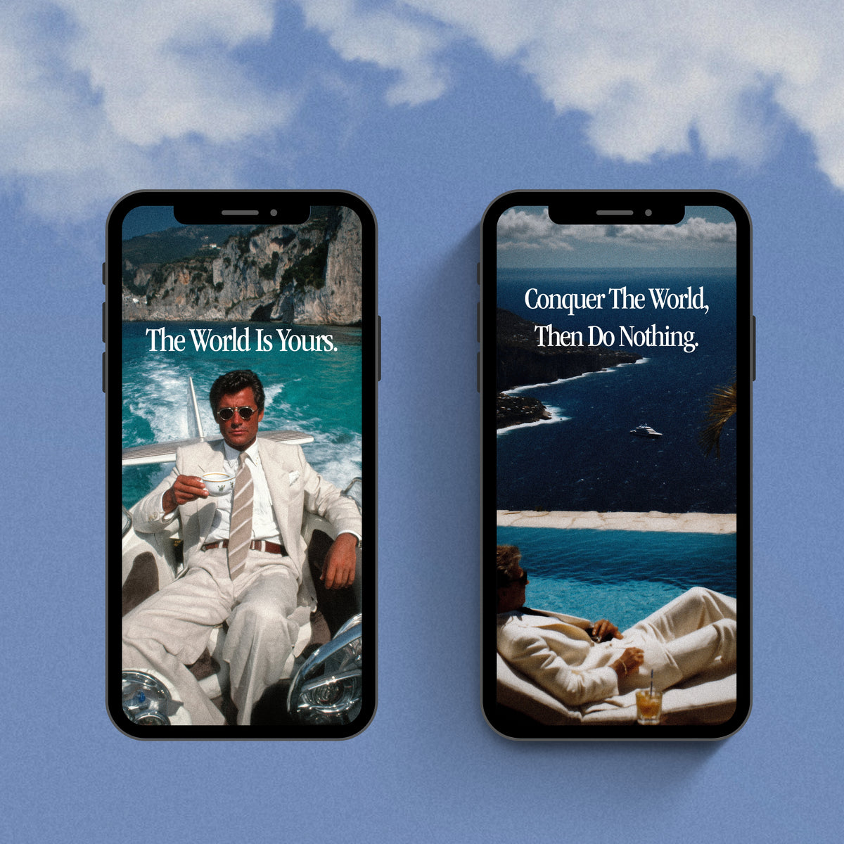 RULE THE WORLD · 6 SCREENSAVERS