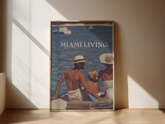 Miami Poster - Miami living