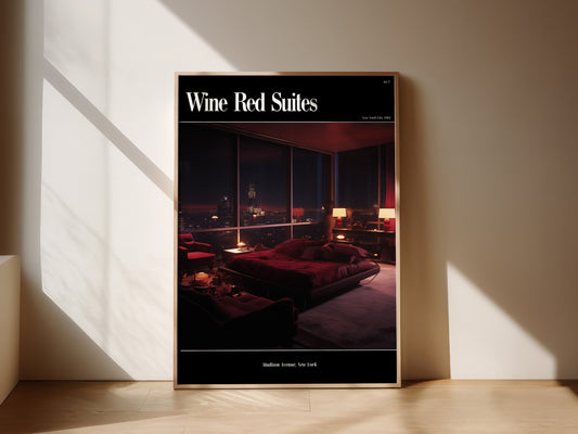 Wine Red Suites poster