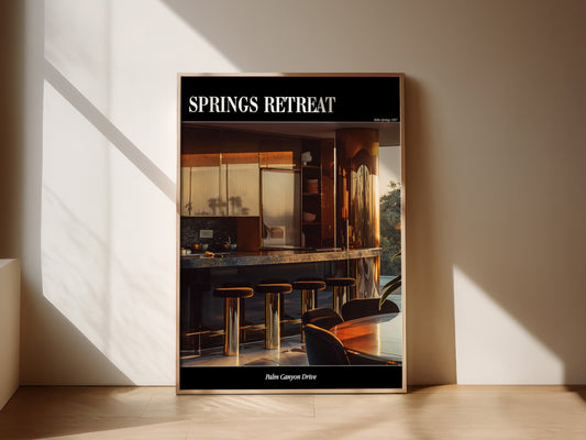 Springs Retreat Poster