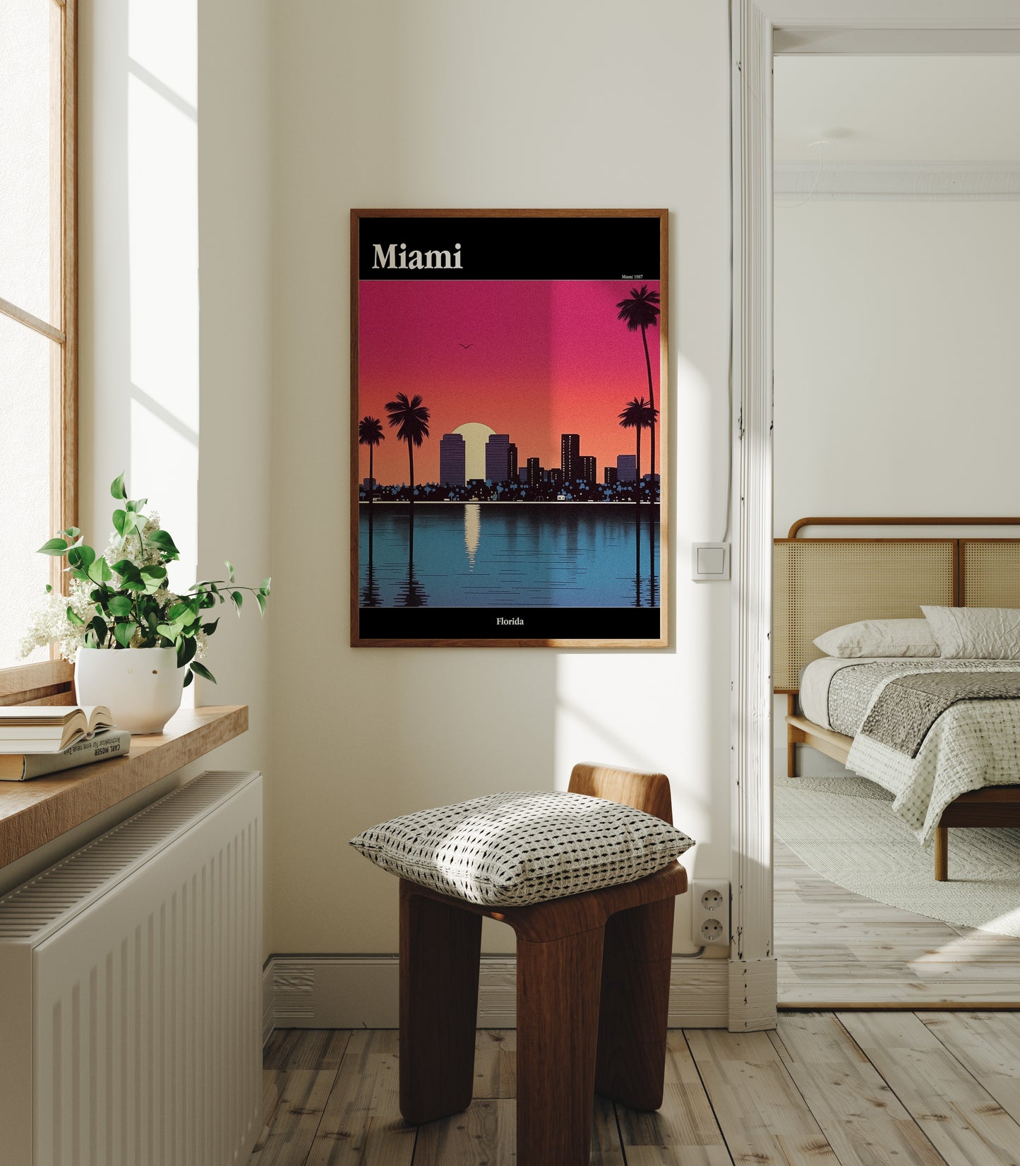 Miami Poster - City Nostalgia