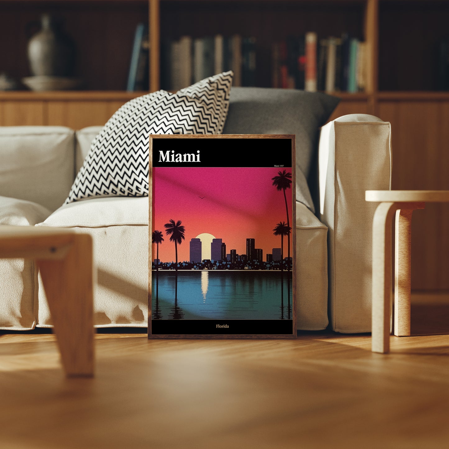 Miami Poster - City Nostalgia