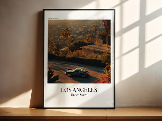 Los Angeles California poster