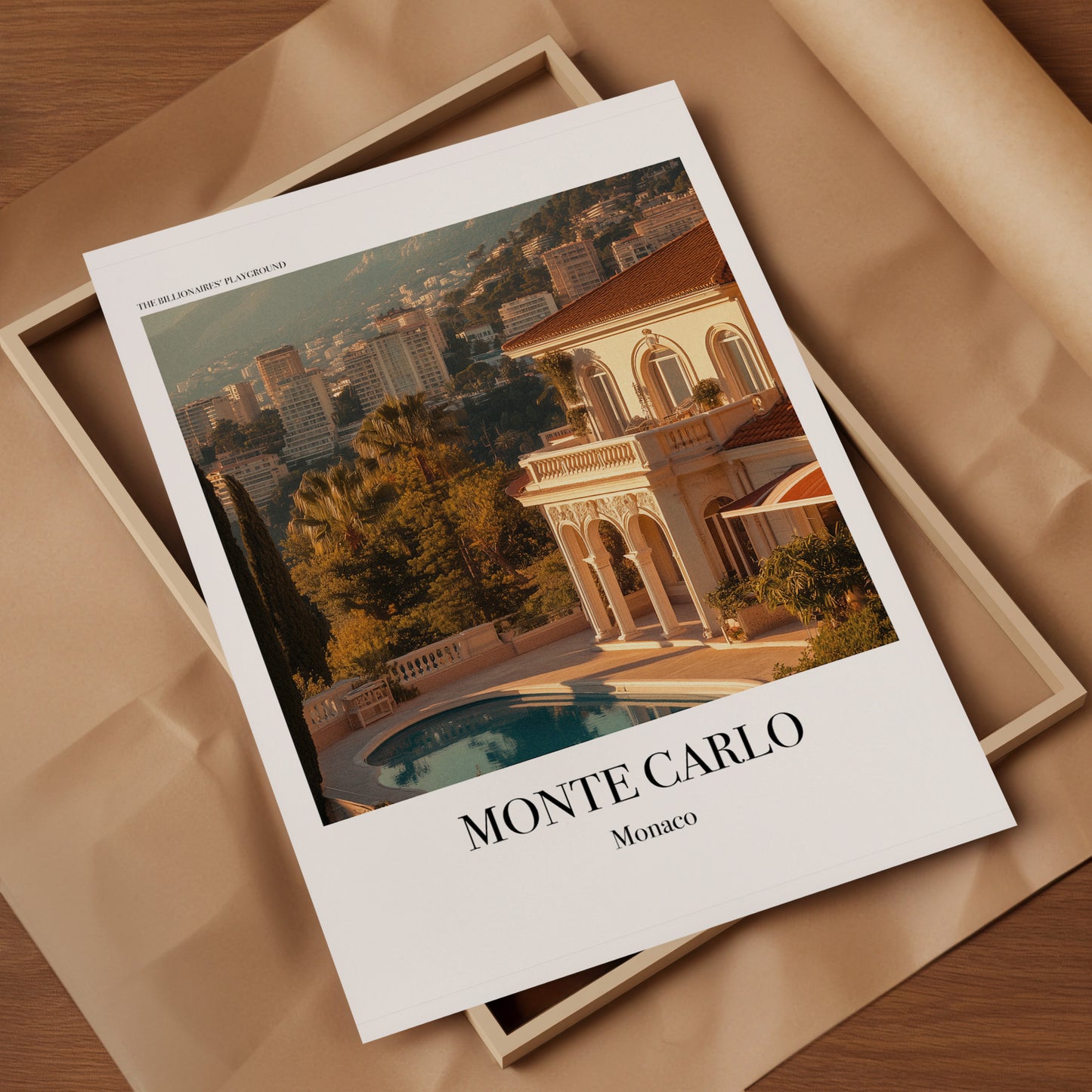 Monte Carlo Monaco poster