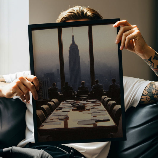 NYC BOARDROOM PRINT
